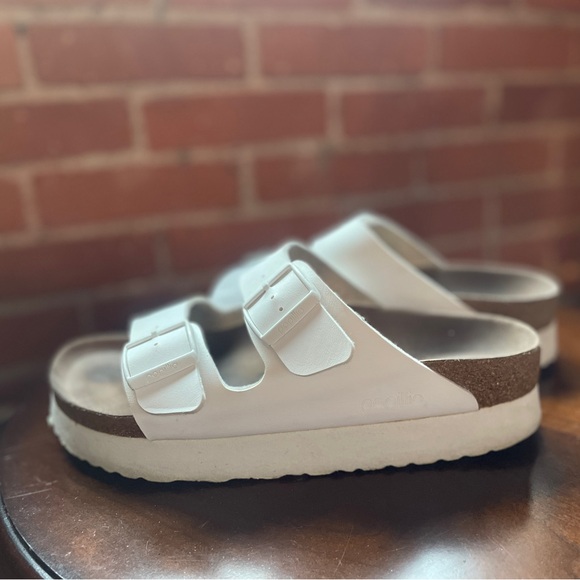 FINAL! Birkenstocks Papillo Platform Sandals Slides - Picture 1 of 8